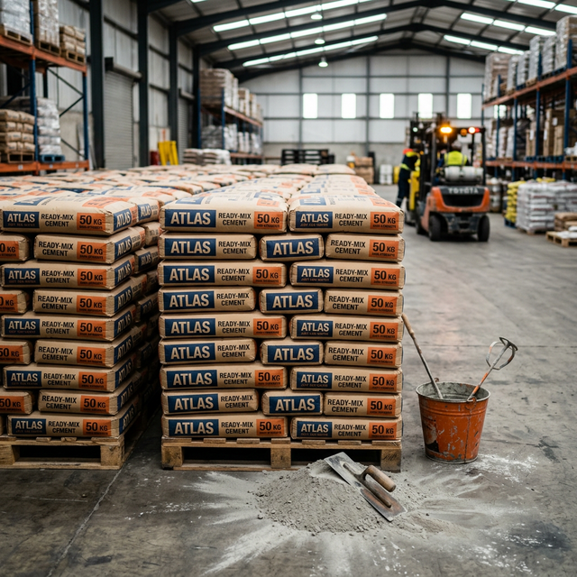 Top-grade cement and ready-mix concrete - DBF BRICKS expertise