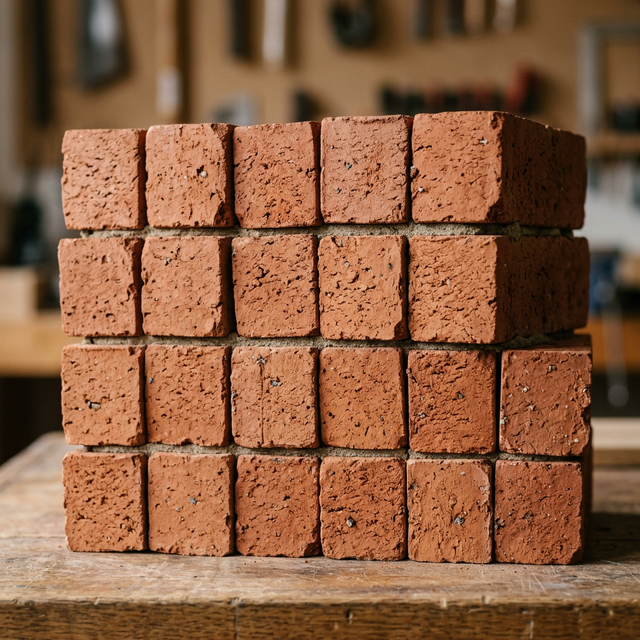 Premium clay bricks for durable construction - DBF BRICKS services